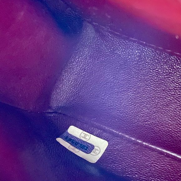 CHANEL V-Stitch Double Flap Chain Shoulder Bag Black - Picture 12 of 16